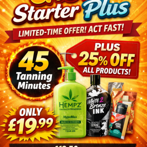 π₯ Glow Starter Plus β 45 Minutes + 25% OFF Products β Β£19.99